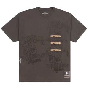 Cactus Jack by Travis Scott x Mitchell & Ness Clemson University Tee *NWT*SZ M